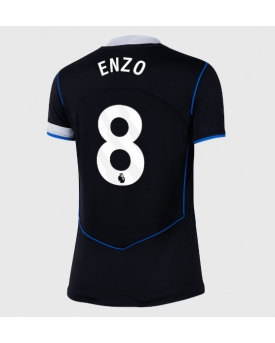 Billige Fotballdrakt Chelsea Enzo Fernandez #8 Replika Tredjedrakt Dame 2025-26 Kortermet Billige Fotballdrakt Chelsea Enzo Fernandez #8 Replika Tredjedrakt Dame 2025-26 Kortermet